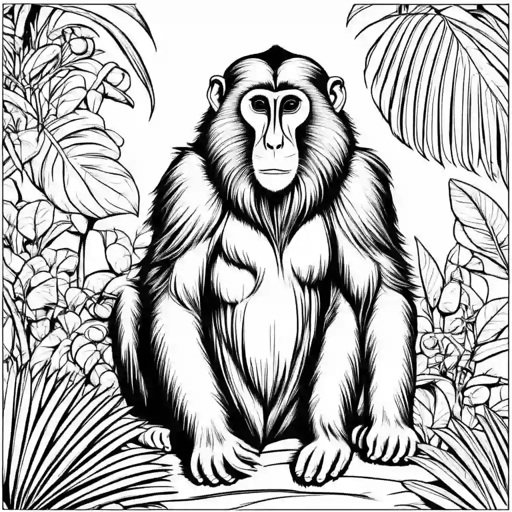 Jungle Animals_Mandrills_9843.webp